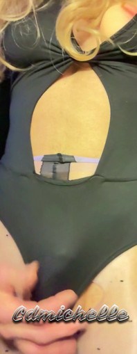 Cdmichelle Wearng Sexy Bodysuite
