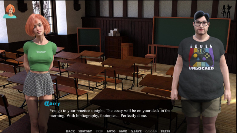 Wickedgammes studio: Velmi atraktivní univerzitní dívka (část 5)