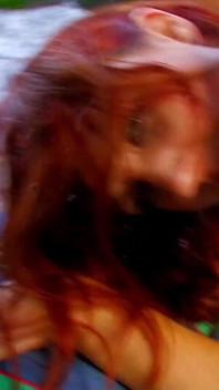 Redhead skinny teen Vladana Fucked in tight pussy by the pool boy on vacation