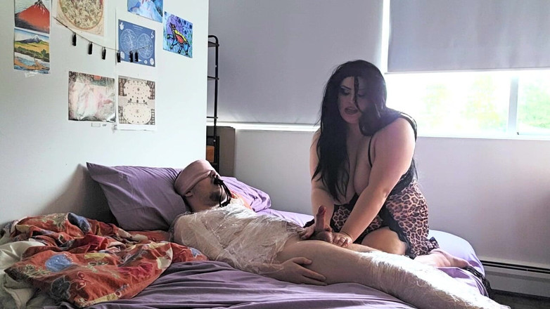 MyPrejacBoyfriend: ミイラ化したオーガズム後!