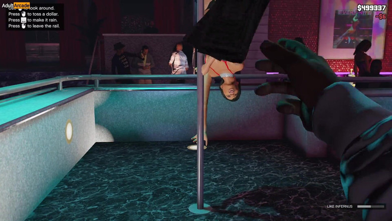 LewdArcade: Gta 5 - strip club [bagian 02] tanpa mod telanjang [18+] gta v v1.0.3095 Permainan...