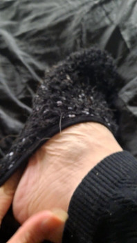 Foot Peek-a-boo