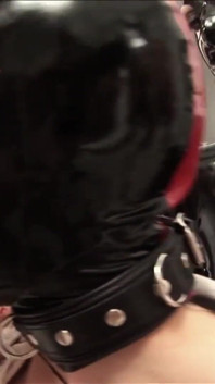 Orgy action for latex chicks