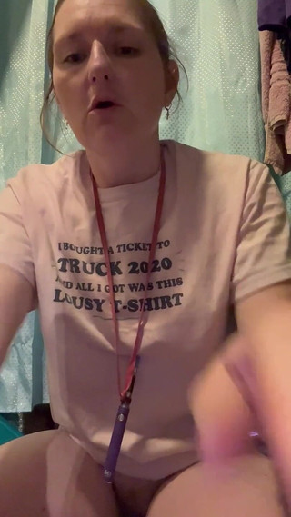 Thumbnail of Plain Old Pissing From My Hairy Mature Pussy