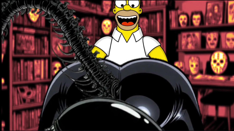 Octopussy Lovers Club: Cartone Animato Speciale Di Halloween. Alieno: Homer