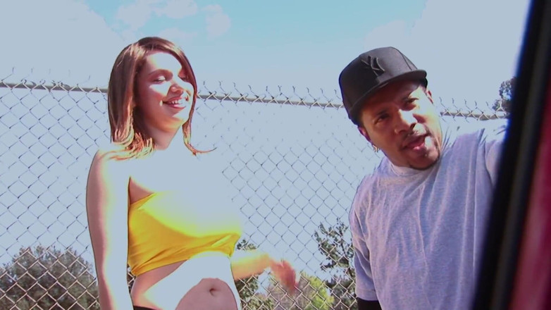 Shorty Mac Girls: Natural boob babe sucks and fucks his fat cock like...