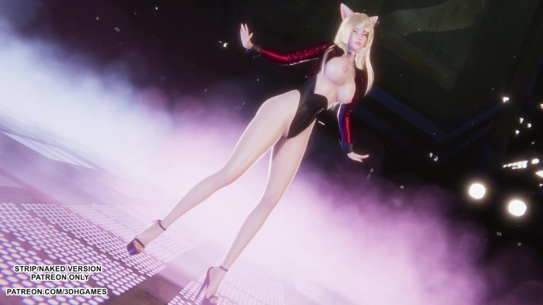 3D-Hentai Games: [mmd] T-ara - Hari demi Hari Ahri Liga Striptis Seksi Legends...