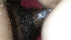 Nickys Fun House: Wet pussy loves that black cock working her