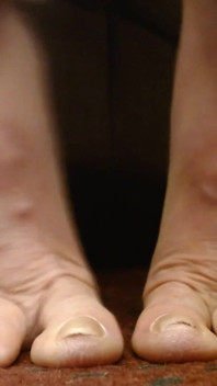 Fetiș cu depăruri de la picioare și tachinare Spread Toenail Unpolished