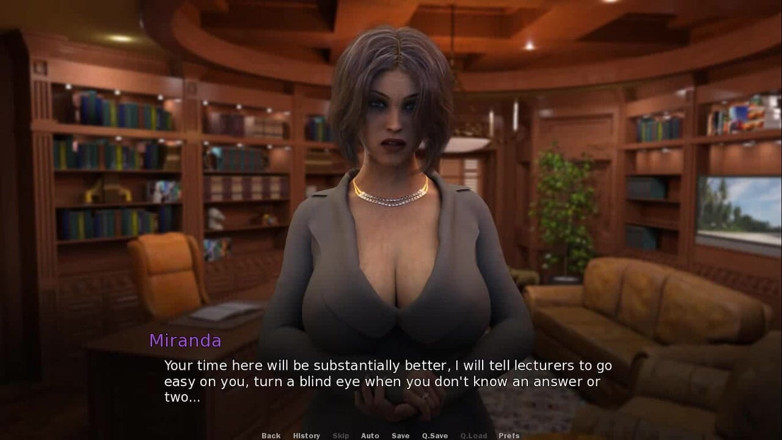 Dirty GamesXxX: Kolej terikat: sesi kongkek dengan MILF miang - ep. 16, episod musim...