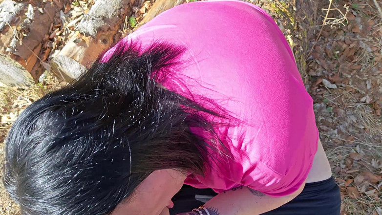 Lady Lena XXX: Ladylena Does Everything for a Drive-thru / Caught / Fuck / Blowjob / Outdoor