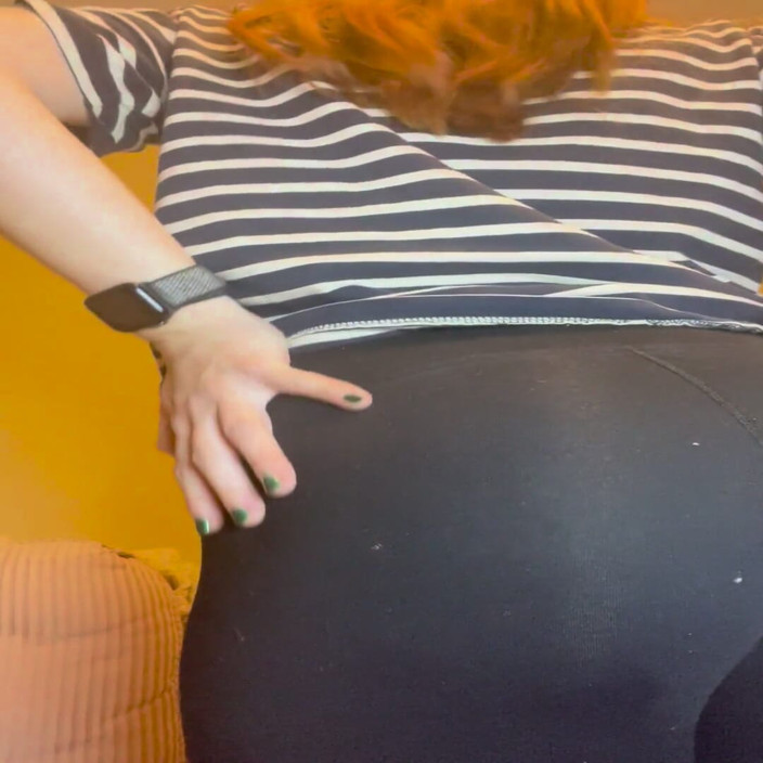 Goddess Krystal: Leggings Ass Worship
