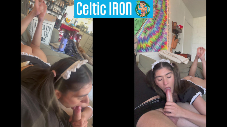 Celtic Iron: La fidanzata completa sperimenta il miglior pompino aubry babcock vol.45