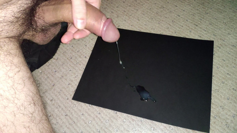Curved One: Trevlig närbild cumshot