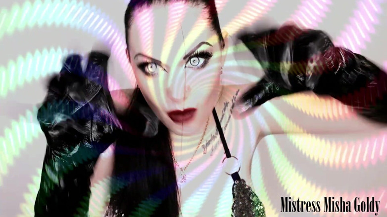 Goddess Misha Goldy: My shiny gloves own you! Strong mind fuck &amp; JOI
