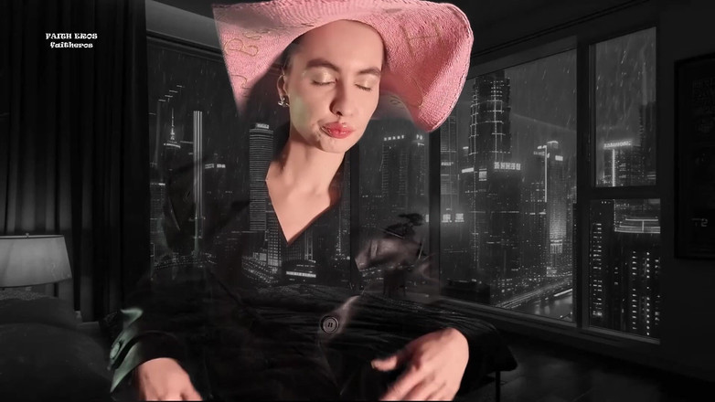 Faith Eros: Segure-o até deixá-lo cair - humilhação em masturbação pública