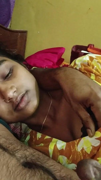 Desi Indian Wife in Yellow Dress Riding Cock - Homemade Blowjob & Cowgirl Sex