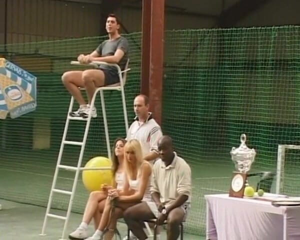 Videos Francaises: Erstklassige französische tennisspielerinnen werden in heißer analorgie hart gefickt