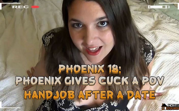 Homemade Cuckolding: Phoenix: Phoenix geeft cuck pov hj
