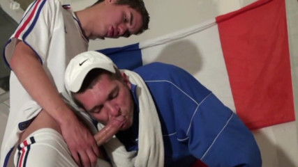 Gaybareback: Twink fucked by the football coach