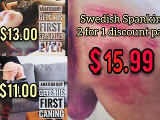 Swedish Spanking Amateur boy: Amador oznob oznofla palmada 2in1 pacote de desconto