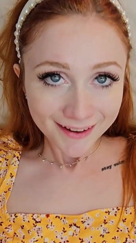 Petite Redhead Roommate Scarlet Skies Does Anything to Pay Rent