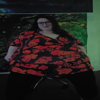 SSBBWLadyBrads: Sexy SSBBW Strip Tease on Office Chair