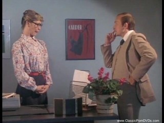 Classic Porn DVDs: Sexy secretary is getting fucked by her boss