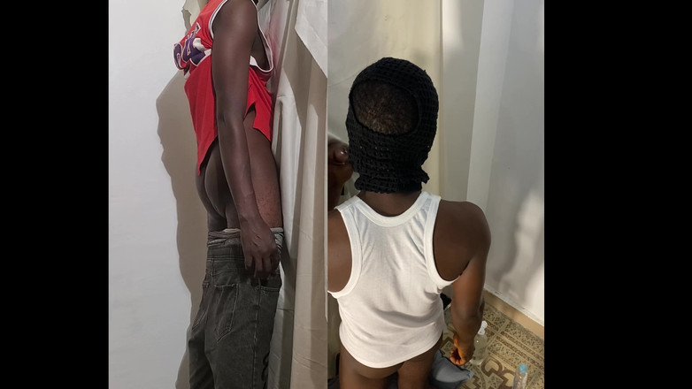 Gloryhole Africa: Сосет у глорихола и трахается Хамза- гетеро хауса парень с жестким рок-хуем
