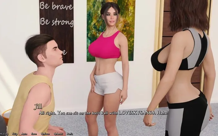 LoveSkySan69Real: Being a Dik 0.5.0 Part 91 Enjoying Jill and Isabella by Loveskysan69