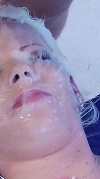 Group Sex and Cumshot for Sexy Blonde
