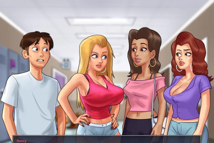 Miss Kitty 2K: SummerTime Saga, доработанная - 14 средних девушек от Misskitty2k
