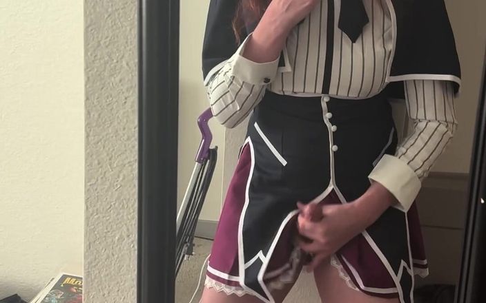 Kapri Sun: Shemale Cosplay wytryski
