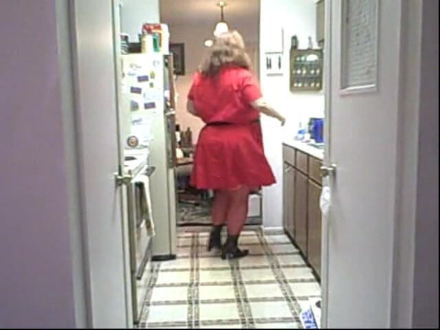 BBW nurse Vicki adventures with friends: Red dress part 2 Join my Fan club and you will...