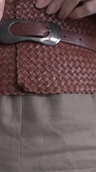 Exciting Belt Try-on with a Linen Skirt, Part 3, Lady Victoria Valente