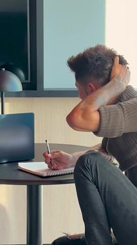 Chars's Homework Help Ended with His Cum on Him