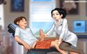 Cartoon Universal: Summertime saga 第160部分 - 娇小的亚洲老师（法语字幕）