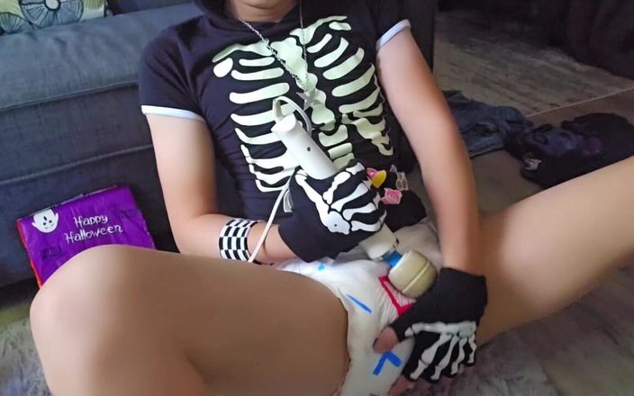 Kinkytwinkpamps: Twink menggodamu untuk bergabung menggunakan wand
