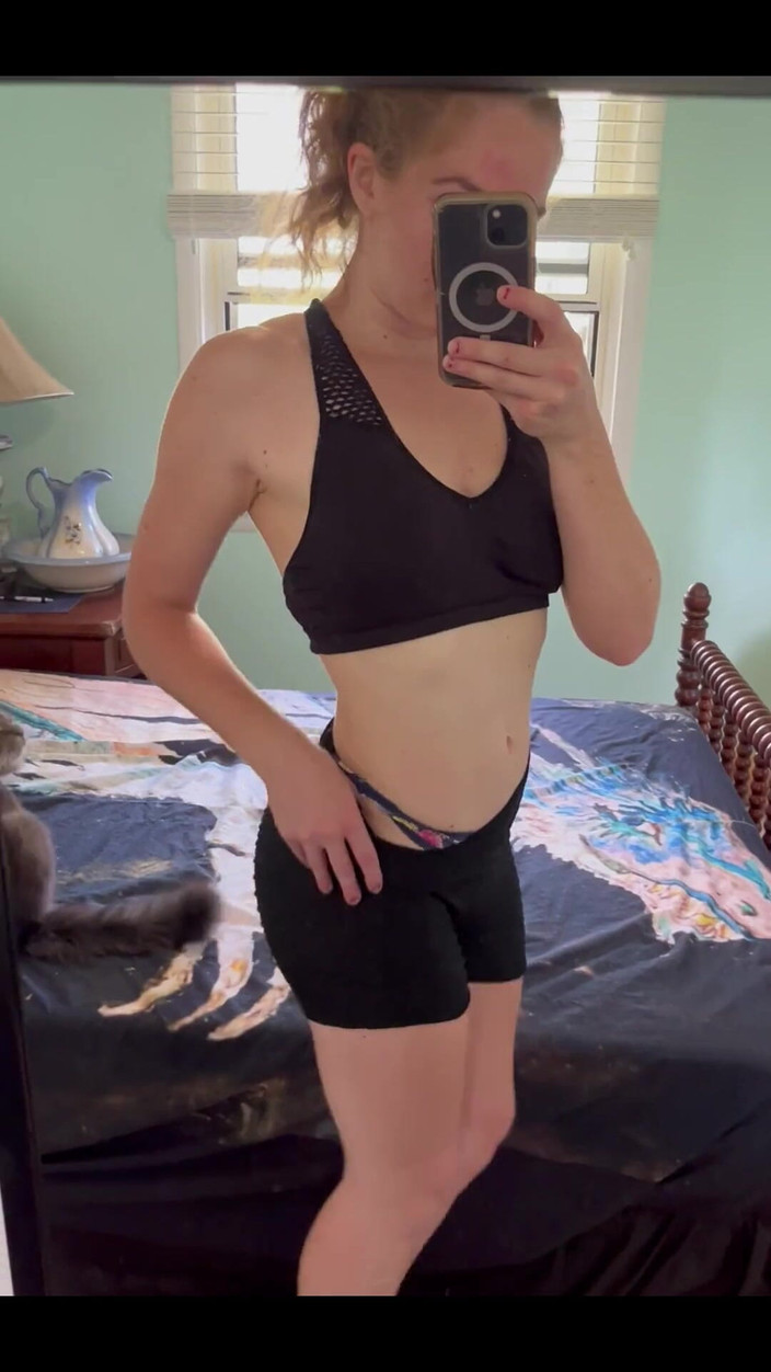 EvaSummers: I’m All Sweaty Now After Running in the Woods for...