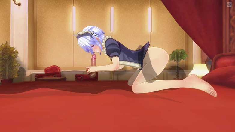 H3DC: Pembantu hentai 3d lagi asik ngentot posisi 69