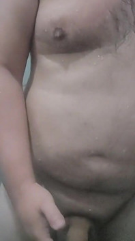Taking a Shower and Cumming