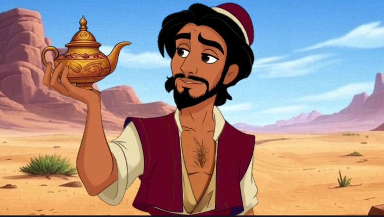 Octopussy Lovers Club: Porno Aladin: Désir Coquin. Sexy Genie Réalise Le Souhait Coquin...
