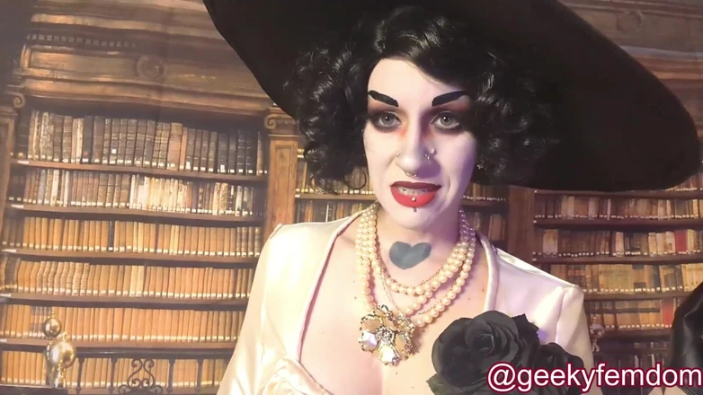 Geeky Femdom: Lady Dimitrescu ile sevgililer günü randevusu