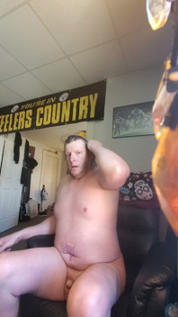 Lee Przybylowicz Hiding His Pathetic Little Sissy Clitty Behind a Water Bottle