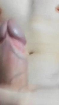 Close up Masturbating with Cumshot