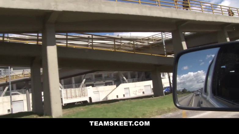 Team Skeet: Colombian mami Marcela Diaz gets huge load on her fat...