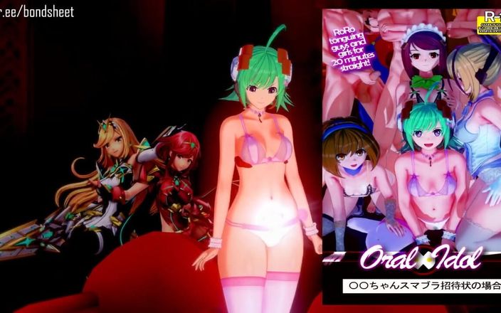 Bond Sheet: Lola si gunvolt di-gangbang habis-habisan setelah diajak ngentot sama abangnya...