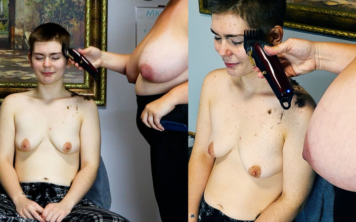 Vibra King Video: Topless Haircut