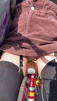 Nr125 Radfahren mit einem Tuck Teil 3 Der Wind auf meinem Fahrrad werden