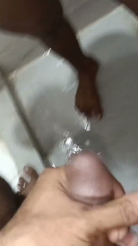 Beautiful Sudipta Gives Her Roommate Blowjob in Bath and Asks Her to Ejaculate.